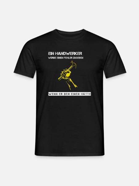 Handwerker - Männer T-Shirt - Schwarz