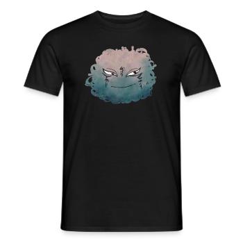Little Pelota Monster n°9 - Men's T-Shirt - black - Front - AI Model Male 178 light (178cm)