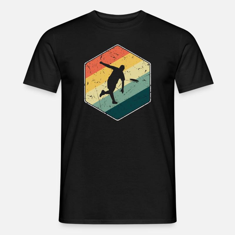 Discgolf Spieler Disc Golf Discgolfer - Männer T-Shirt - Schwarz