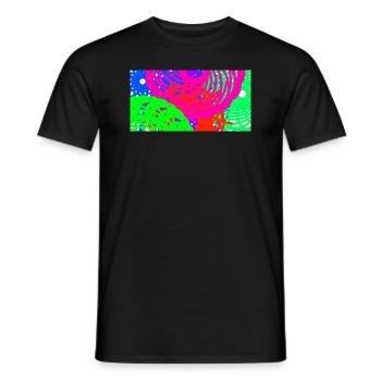Störe meine Kreise nicht - Männer T-Shirt - Schwarz - Vorne - AI Model Male 178 light (178cm)