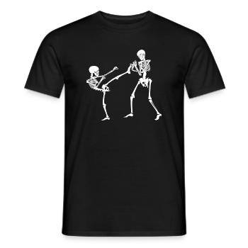 Karate Judo Jiu jitsu - Männer T-Shirt - Schwarz - Vorne - AI Model Male 178 light (178cm)