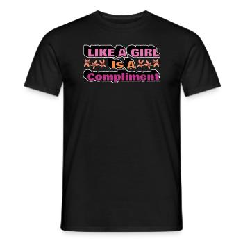 Frauen Gleichberchtigung Design und Feminist - Männer T-Shirt - Schwarz - Vorne - AI Model Male 178 light (178cm)