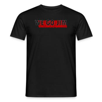 WE Go GYM - Männer T-Shirt - Schwarz - Vorne - AI Model Male 178 light (178cm)