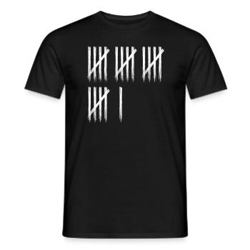 Nombre d’anniversaires 13e anniversaire 13 ans Bday - T-shirt homme - noir - Devant - AI Model Male 178 light (178cm)