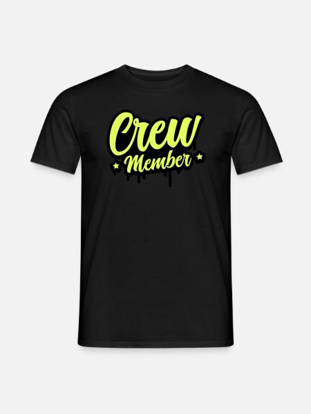 Crew Member 01 - Men's T-Shirt - black