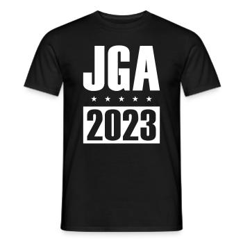 Jga 2023 Junggesellenabschied - Männer T-Shirt - Schwarz - Vorne - AI Model Male 178 light (178cm)