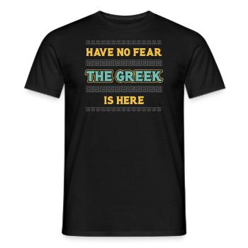 Antike Griechische Mythologie Geschichte und - Männer T-Shirt - Schwarz - Vorne - AI Model Male 178 light (178cm)