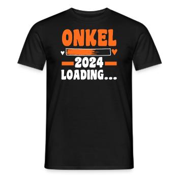 Werdender Onkel 2027 - Männer T-Shirt - Schwarz - Vorne - AI Model Male 178 light (178cm)