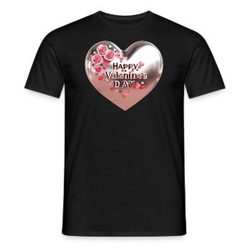 Untitled Design 27 - Men's T-Shirt - black - Front - AI Model Male 178 light (178cm)