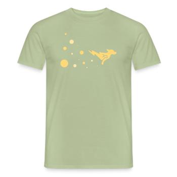 Boltund - Männer T-Shirt - Sage - Vorne - AI Model Male 178 light (178cm)