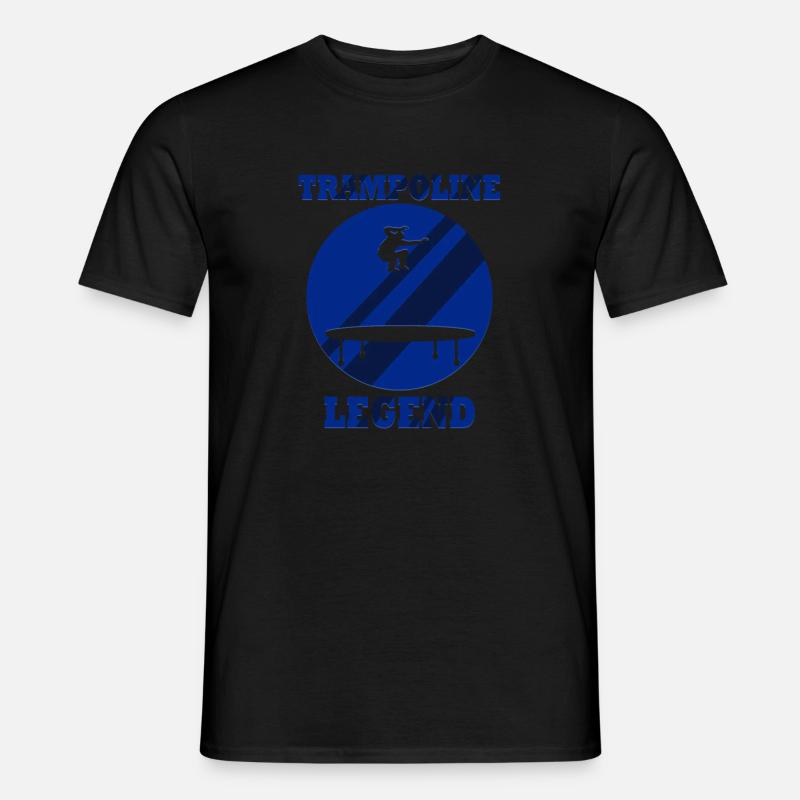 Pull Trampoline Legend Funny Quote - T-shirt homme - noir