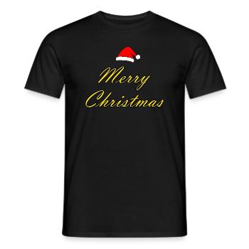Graphiques 7 Noël 2023 - T-shirt homme - noir - Devant - AI Model Male 178 light (178cm)