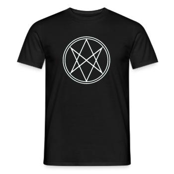Symbol Men of Letters - Supernatural - Men's T-Shirt - black - Front - AI Model Male 178 light (178cm)