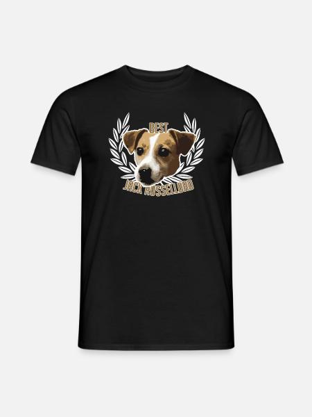 Best Jack Russell Papa Dog Saying - Men's T-Shirt - black