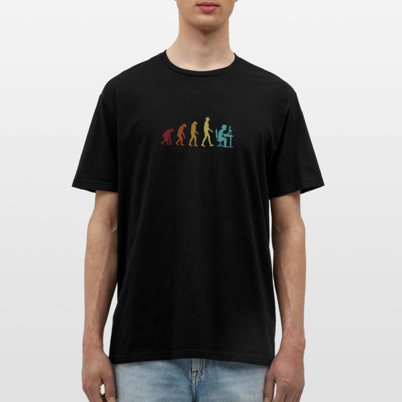 Programmeur Evolution Ingénieur logiciel Codeur T-shirt Homme