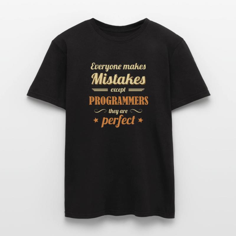 Les programmeurs sont parfaits Développeur Codeur T-shirt homme