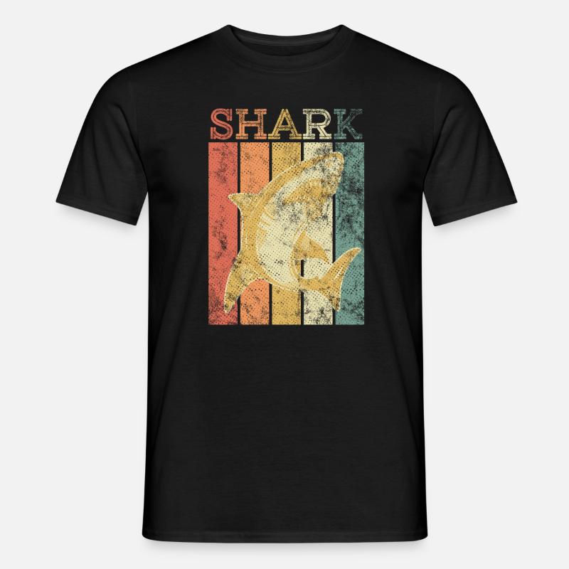 hai - Männer T-Shirt - Schwarz