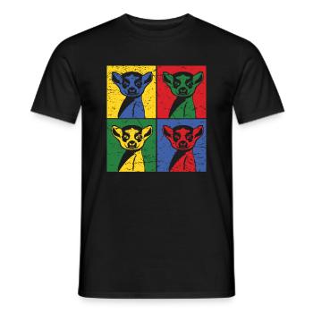 maki - T-shirt homme - noir - Devant - AI Model Male 178 light (178cm)