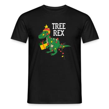 noël cadeau drôle - T-shirt homme - noir - Devant - AI Model Male 178 light (178cm)