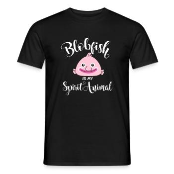 blobfish - T-shirt homme - noir - Devant - AI Model Male 178 light (178cm)