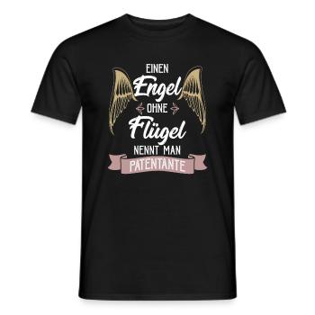 marraine - T-shirt homme - noir - Devant - AI Model Male 178 light (178cm)