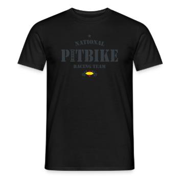 Pitbike NRT AG Espania - Männer T-Shirt - Schwarz - Vorne - AI Model Male 178 light (178cm)