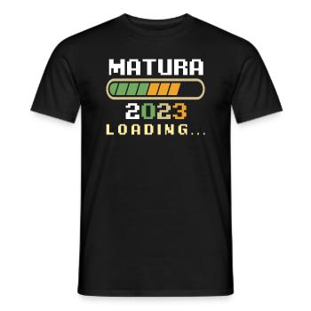Maturité 2023 Maturité Graduation - T-shirt homme - noir - Devant - AI Model Male 178 light (178cm)