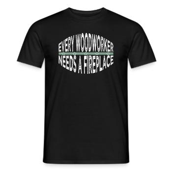Meilleur papa Aaron Carpenter T-shirts Dictons drôles - T-shirt homme - noir - Devant - AI Model Male 178 light (178cm)