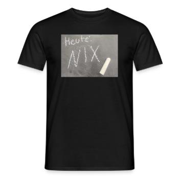 Nix - Männer T-Shirt - Schwarz - Vorne - AI Model Male 178 light (178cm)