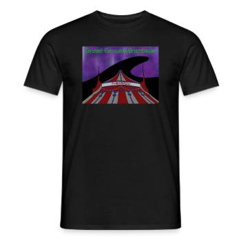 Grusel-Gewusel-Brambauer 2022 - Männer T-Shirt - Schwarz - Vorne - AI Model Male 178 light (178cm)