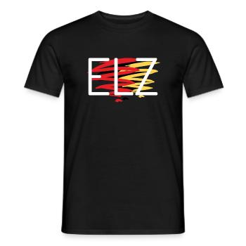 Elz Deutschland Souvenir Elz Geschenk - Männer T-Shirt - Schwarz - Vorne - AI Model Male 178 light (178cm)