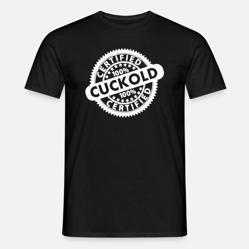 cuckold - Männer T-Shirt - Schwarz
