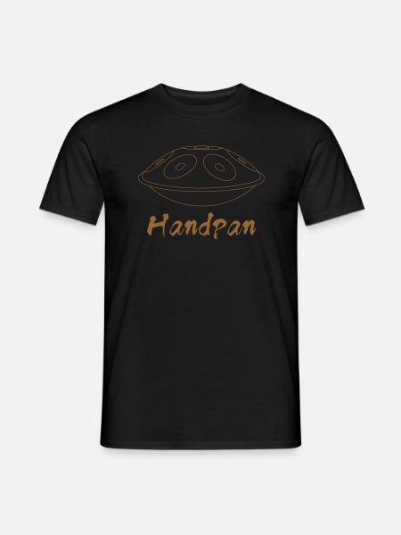 Handpan Hand Pan - Men's T-Shirt - black