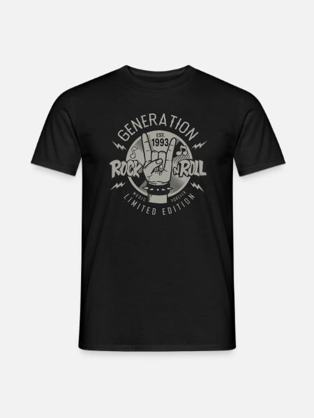 1993 Anniversaire - T-shirt homme - noir