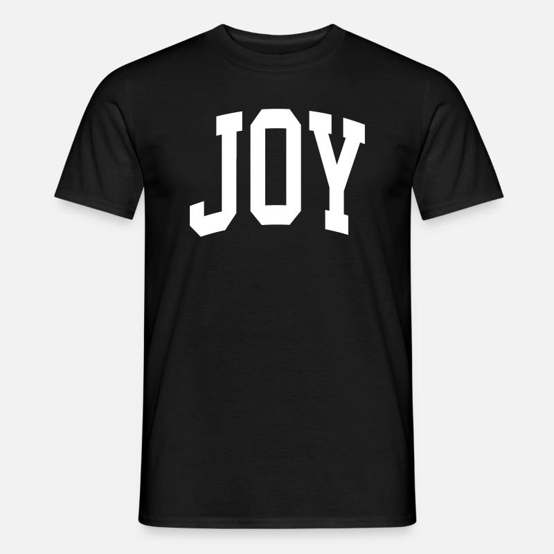 Joy - T-shirt herr - svart