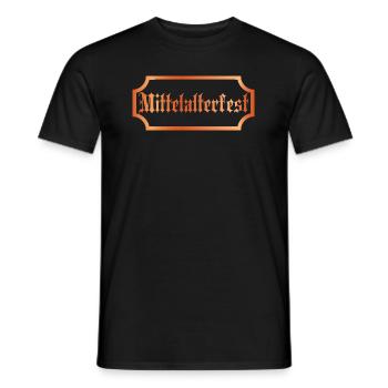 Ritter Mittelalterfest - Männer T-Shirt - Schwarz - Vorne - AI Model Male 178 light (178cm)