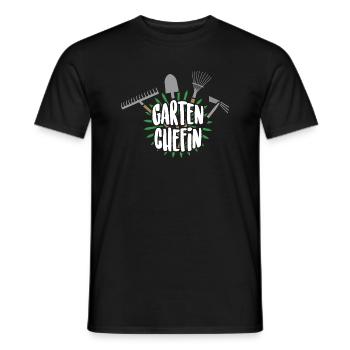 Garten Gärtner Hobby Pflanzen Gartenchefin - Männer T-Shirt - Schwarz - Vorne - AI Model Male 178 light (178cm)