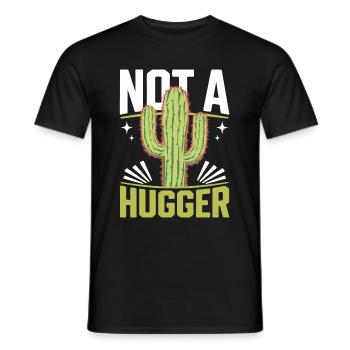 Cactus Cacti Desert Plant - Men's T-Shirt - black - Front - AI Model Male 178 light (178cm)