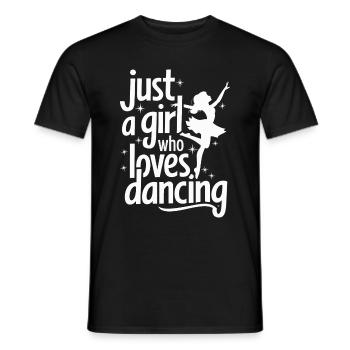 Tanzen Tänzer Tanzen - Männer T-Shirt - Schwarz - Vorne - AI Model Male 178 light (178cm)
