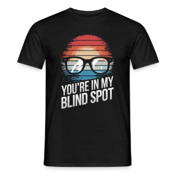 Blinde Blindheit Sehbehinderte Menschen - Männer T-Shirt - Schwarz - Vorne - AI Model Male 178 light (178cm)
