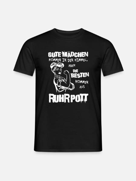 Die besten kommen aus dem Ruhrpott – Stolz - Männer T-Shirt - Schwarz