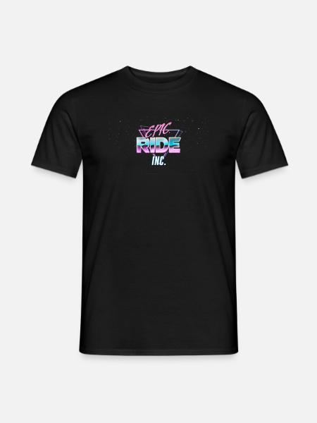 EPIC RIDE INC. - Männer T-Shirt - Schwarz