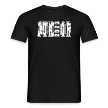 JUNIOR 2023 Vintage Freshman Student T-Shirt - Men's T-Shirt - black - Front - AI Model Male 178 light (178cm)