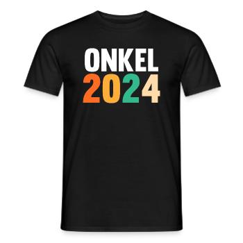 Werdender Onkel 2037 - Männer T-Shirt - Schwarz - Vorne - AI Model Male 178 light (178cm)