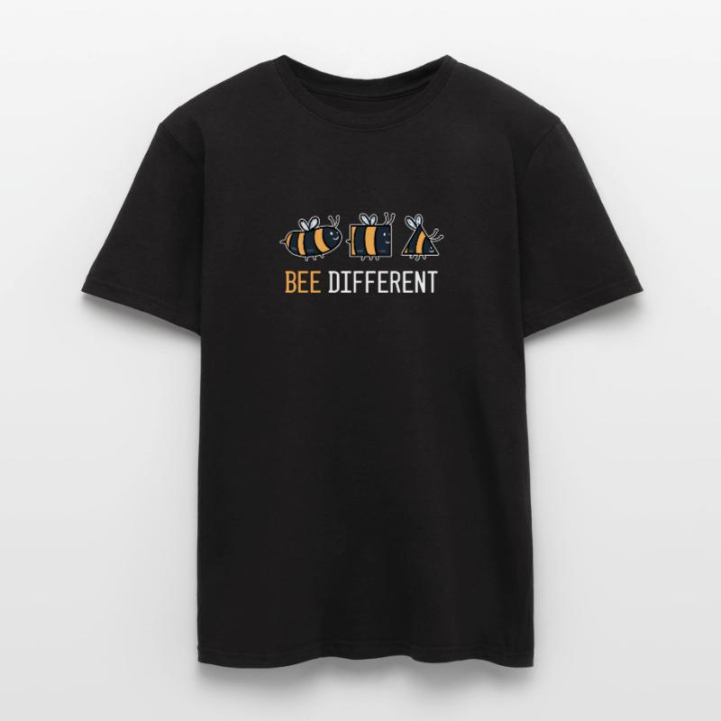 Bee Different Beekeeper Wasp Bee Beehive Awareness Men's T-Shirt