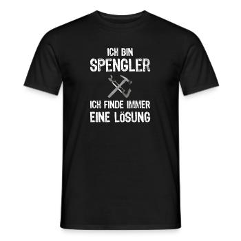 Spengler Dellendoktor Kfz Auto Beruf Lackierer - Männer T-Shirt - Schwarz - Vorne - AI Model Male 178 light (178cm)