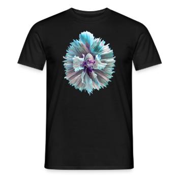 Betta Fisch Siamese Kampffisch Tropischer Fisch - Männer T-Shirt - Schwarz - Vorne - AI Model Male 178 light (178cm)