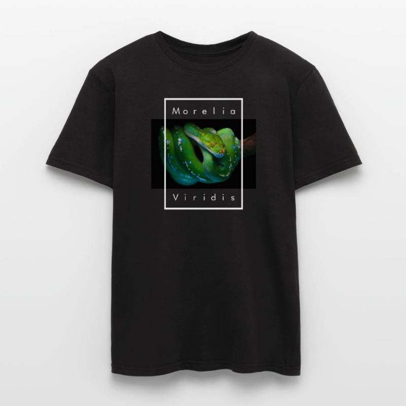 Morelia Viridis Grüner Baum Python Schlangenhalter Männer T-Shirt