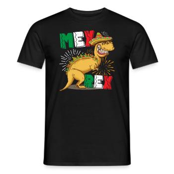 Tacosaurus Mex Rex T Rex Taco Cinco De Mayo - Männer T-Shirt - Schwarz - Vorne - AI Model Male 178 light (178cm)