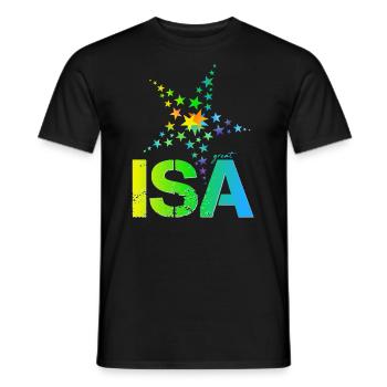 Isa Geburtstag Isabell - Männer T-Shirt - Schwarz - Vorne - AI Model Male 178 light (178cm)